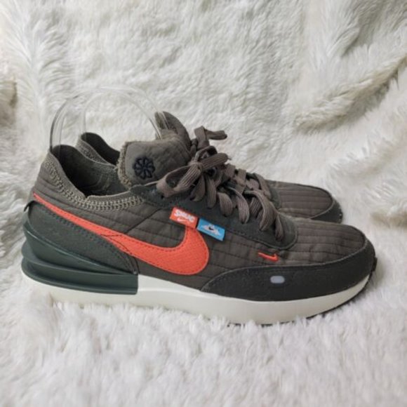 Nike Other - Nike Mens Waffle One DC8890-200 Green Casual Shoes Sneakers Size 7 Olive Orange